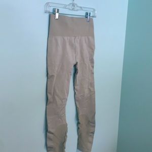 Green activewear leggings